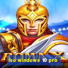 iso windows 10 pro