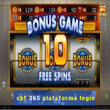 cbf 365 plataforma login