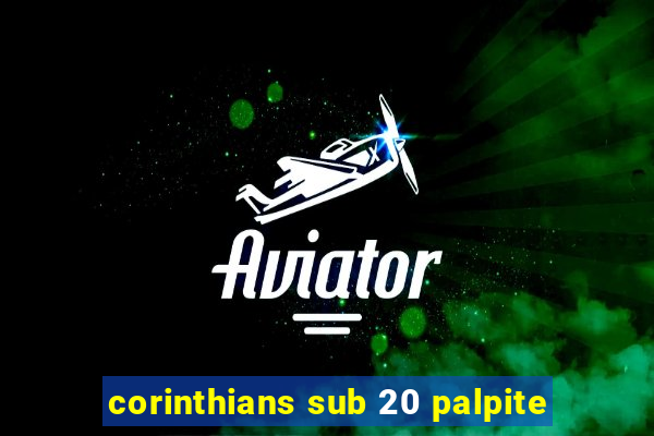 corinthians sub 20 palpite