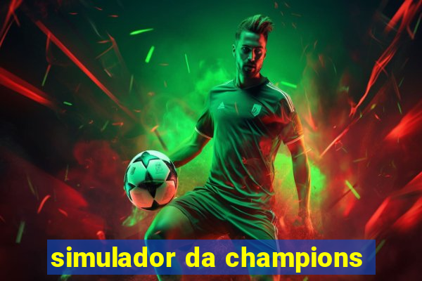 simulador da champions