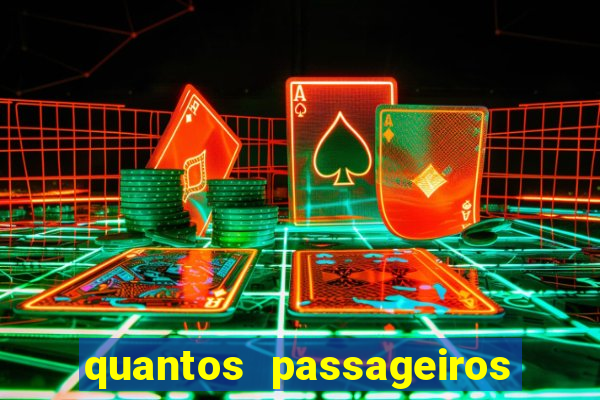 quantos passageiros cabem em um navio de cruzeiro