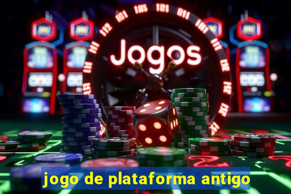 jogo de plataforma antigo