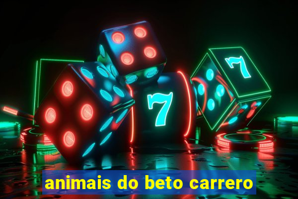 animais do beto carrero