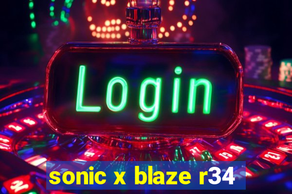 sonic x blaze r34