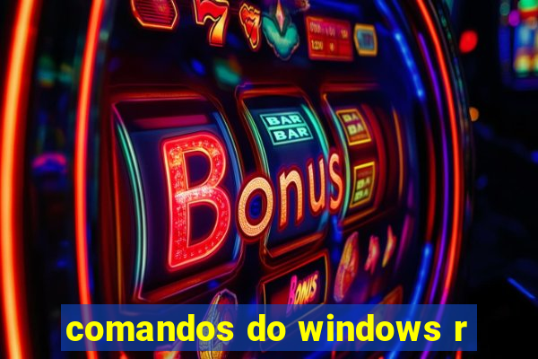 comandos do windows r