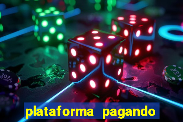 plataforma pagando no cadastro bet