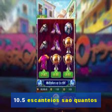 10.5 escanteios sao quantos