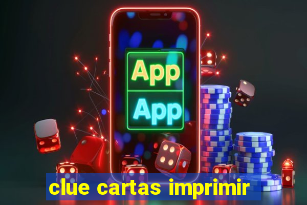 clue cartas imprimir