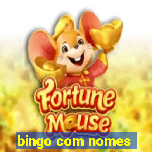 bingo com nomes