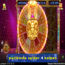 paciencia spider 4 naipes