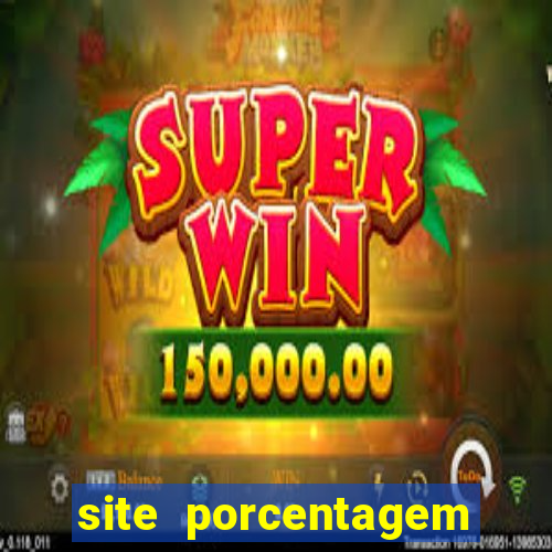 site porcentagem slots pg