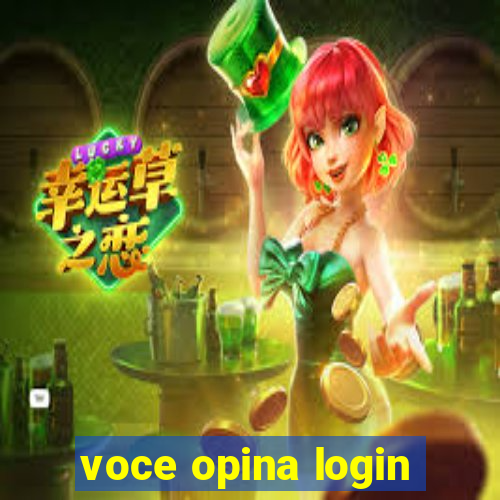 voce opina login