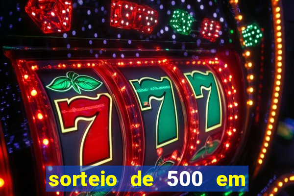 sorteio de 500 em cash toda segunda feira novibet como funciona