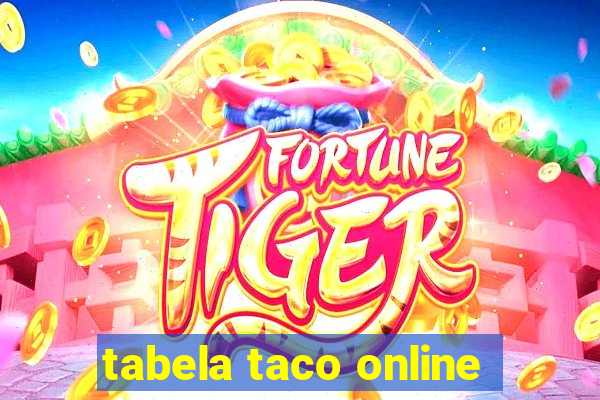 tabela taco online