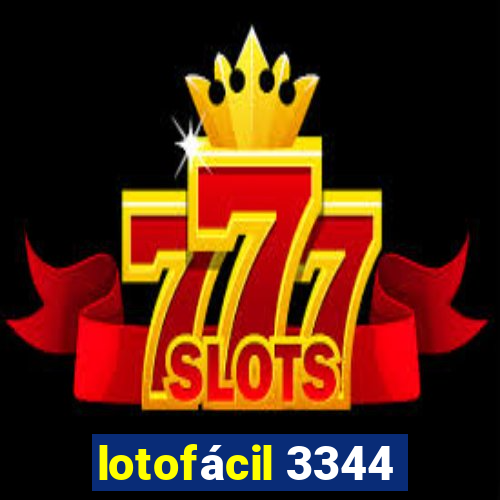 lotofácil 3344