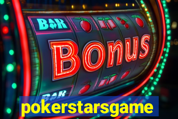 pokerstarsgame